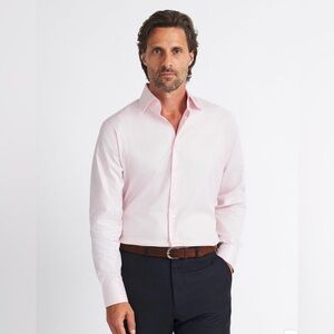 Proper Cloth Men's Light Pink Dress Shirt